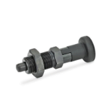 05000838000 - Steel detent pin with detent lock / plastic knob