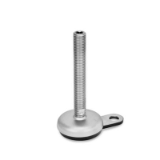 05000870000 - Stainless steel base with mounting lug, hexagon socket on top and wrench flat on bottom