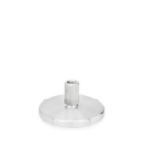 05000951000 - Stainless steel adjustable foot with external hexagon and internal thread