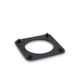05000953000 - Rubber pad for machine foot for four hole flange