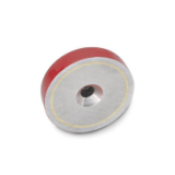 05001026000 - Flat pot magnet with hole