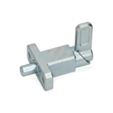 05001032000 - Spring bolt with screw-on flange
