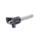 05001040000 - Stainless steel ball lock pin with T-handle, 1.4542