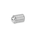 05001049000 - Spring-loaded thrust piece for press-fit, with ball