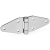 05001080001 - Stainless steel sheet hinge, pointed cut