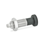 05001097000 - Stainless steel latch bolt / plastic knob