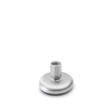 05001121000 - Stainless steel adjustable foot with external hexagon and internal thread
