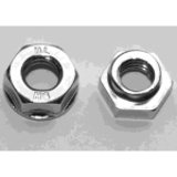 N0028111 - Hard Lock Nut with Rim (H-1) (SUS)