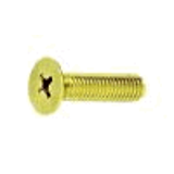 00010001 - Brass(+)Flat countersunk machine screw