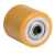 77CC - "TR" polyurethane transpallet rollers, polyamide 6 centre, ball bearing bore