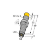 1634870 - Inductive Sensor, With Extended Switching Distance