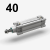 PNF 40 - Pneumatic cylinder