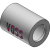 MPF 4 - Ghiere a pressare per Tubi: DIN 20023-4SH EN 856-4SH|SAE 100R13 EN 856-R13|SAE 100R15