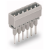 231-162/003-000 do 231-180/003-000 - MALE CONNECTOR WITH STRAIGHT LONG CONTACT PINS PIN SPACING 5 MM / 0.197 IN 1.2x1.2 MM