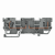 769-218/281-410 - 1-Leiter/1-Pin-Bauelement-Basisklemme, mit 2-fach-Querbrückung, mit Diode 1N4007, für Tragschiene 35 x 15 und 35 x 7.5, 4 mm², CAGE CLAMP®