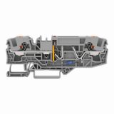 2206-1681/1000-414 - 2-conductor fuse terminal block, for automotive blade-style fuses, with test option, with push-button, with blown fuse indication by LED, 48 V, for DIN-rail 35 x 15 and 35 x 7.5, 6 mm², Push-in CAGE CLAMP®