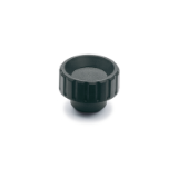 EN 590.5 - Knurled nuts, Bushing Stainless Steel, Type E, with threaded blind bore