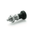 GN 617 NI - Indexing Plungers, Non Lock-Out Type, Plungers with Plastic Pull Knob, Without Lock Nut Stainless Steel Inch