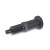 GN 817.2 - Indexing Plungers with Long Knob, Threaded Body, Without Rest Position, Without Lock Nut Inch