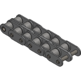 Duplex roller chains type series GL (European type)