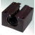 LPWM - Linear Pillow Block Assemblies - 6mm to 30mm Shaft Sizes With Shaft Wipers - Closed, Open and Adjustable Styles