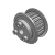 ECC01_22 - Keyless high torque arc tooth synchronous wheel ?¡è S5M type