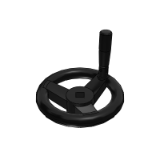 HAN69 - Handwheel ¡¤ Foldable Straight Spoke Round Rim Hand Wheel ¡¤ Handle Foldable Type