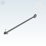 HFY91 - Anti-shedding chain for knob