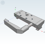 IDE08 - 工业滑轨（单件）/滑块/双轴心•滚轮