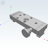 IDE09 - 工业滑轨（单件）/滑块/双轴心•滚轮