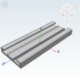 IDE71 - Compact Industrial Slide Rail (Single Piece) ¡¤ 40 Series. Slide Rail/Slider/Heavy Duty Load Type