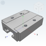 IDE82 - 工业滑轨(单件)/凸形滑块.低安装型/平面滑动膜(中载型)