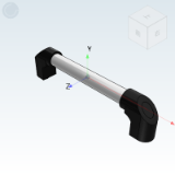 XAH61 - Tubular handle/Inside and outside type/round tube type