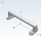 XAK36 - Welding handle Right angle type External type