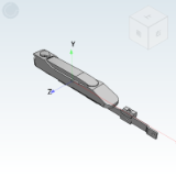 XAU40 - Link lock, handle pressing, rotary, sheet metal