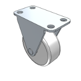 CKC01 - Cost-effective casters, light loads, fixed type