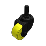 CKM01_02 - Cost-effective casters, medium and light loads, screw rods