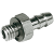 SERIE GV - Straight Fittings - Barb-Style Connection